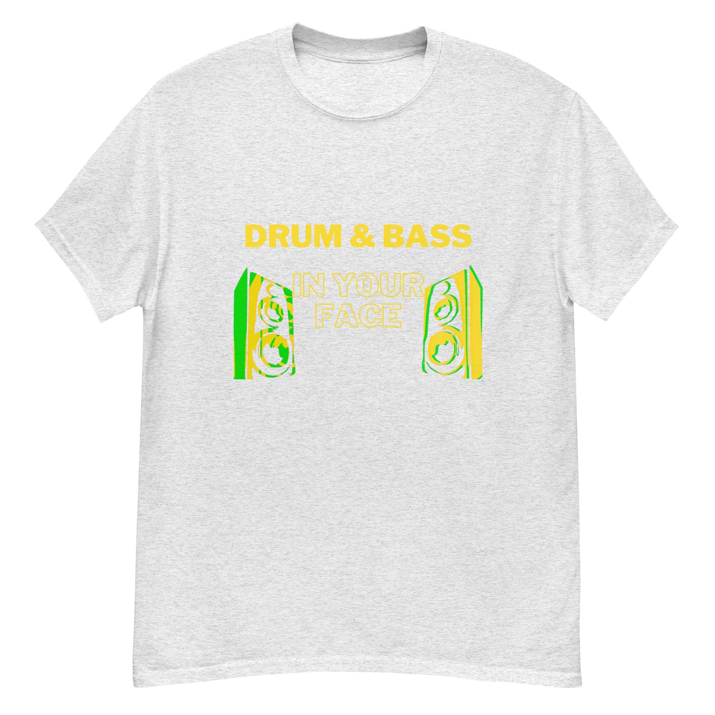 Men's classic tee Bass In your face