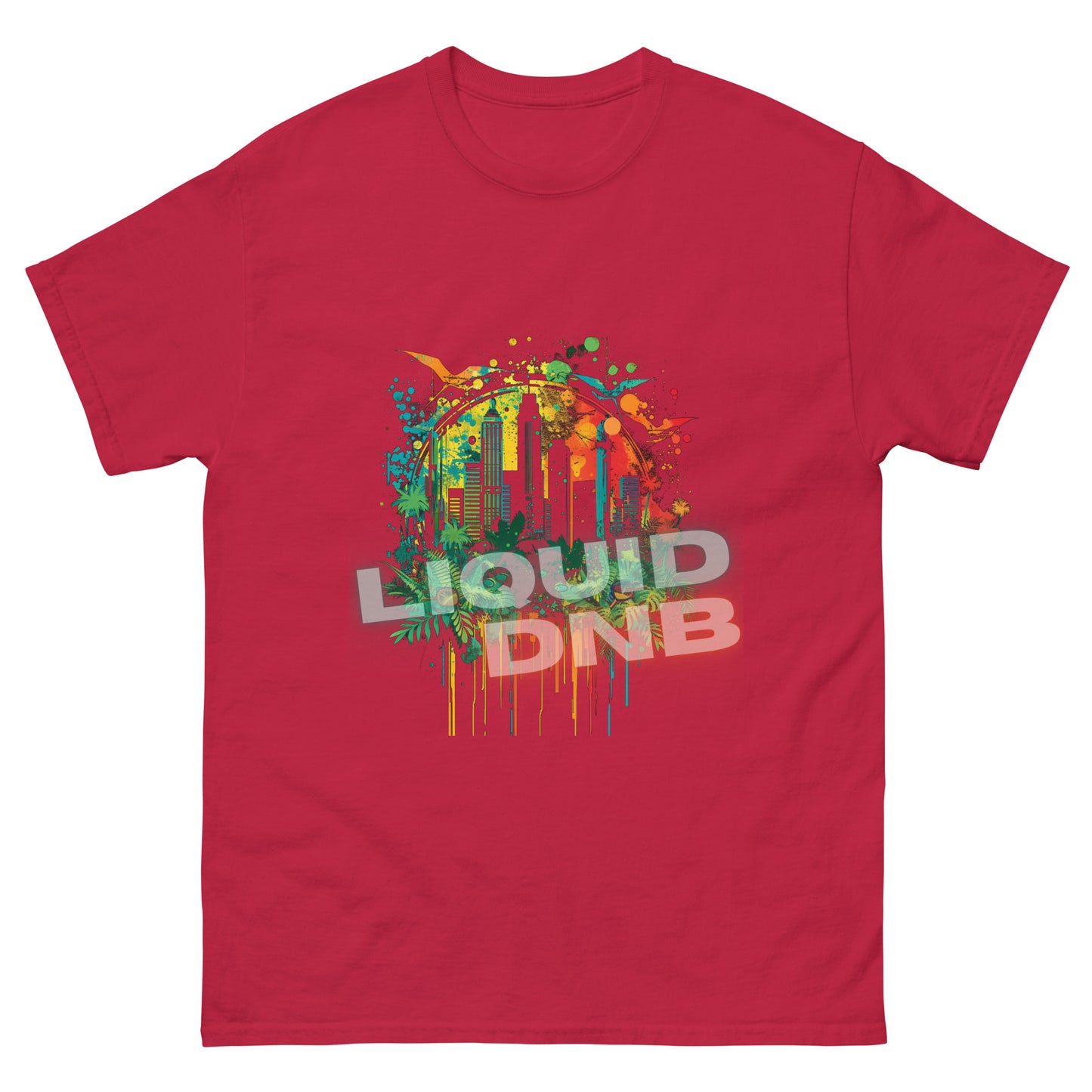 Men's classic tee Liquid DnB style1