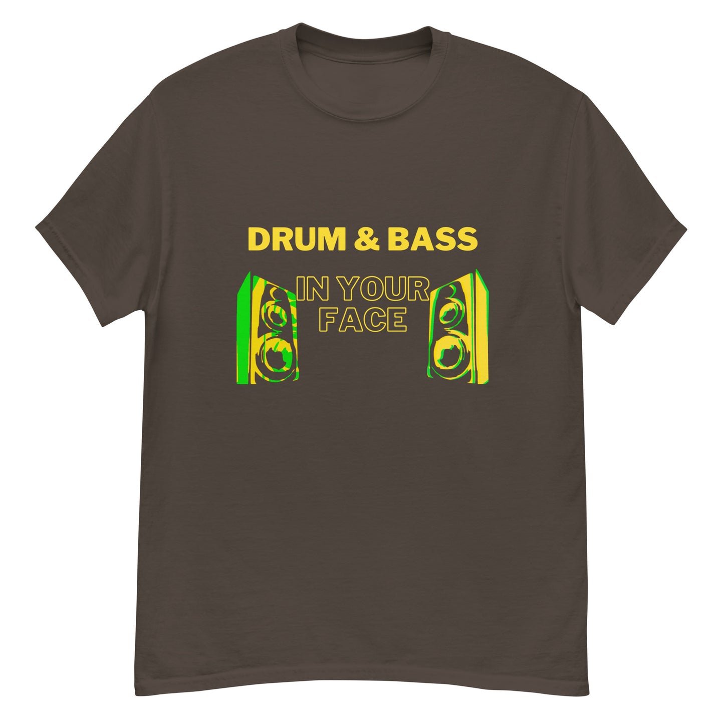 Men's classic tee Bass In your face