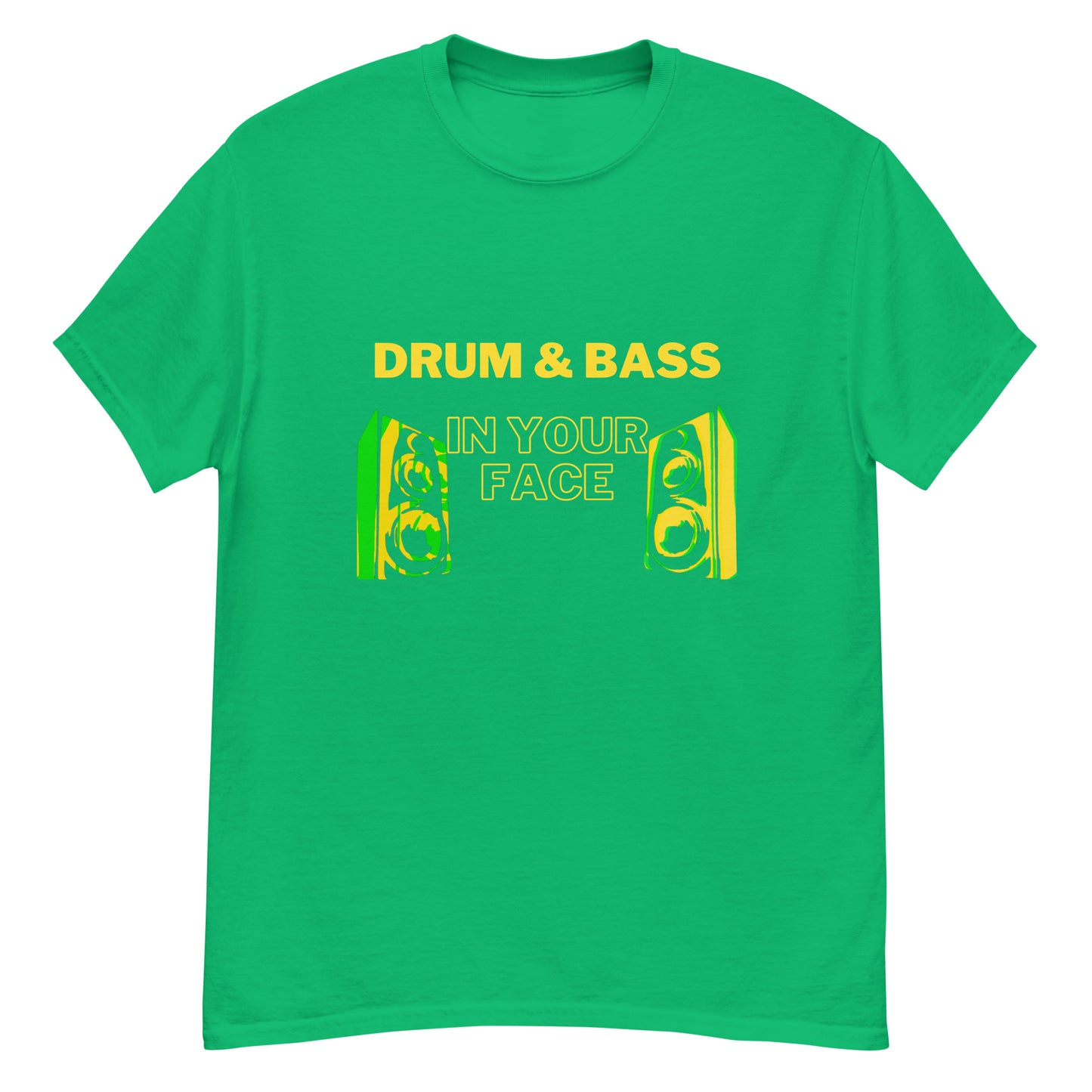 Men's classic tee Bass In your face