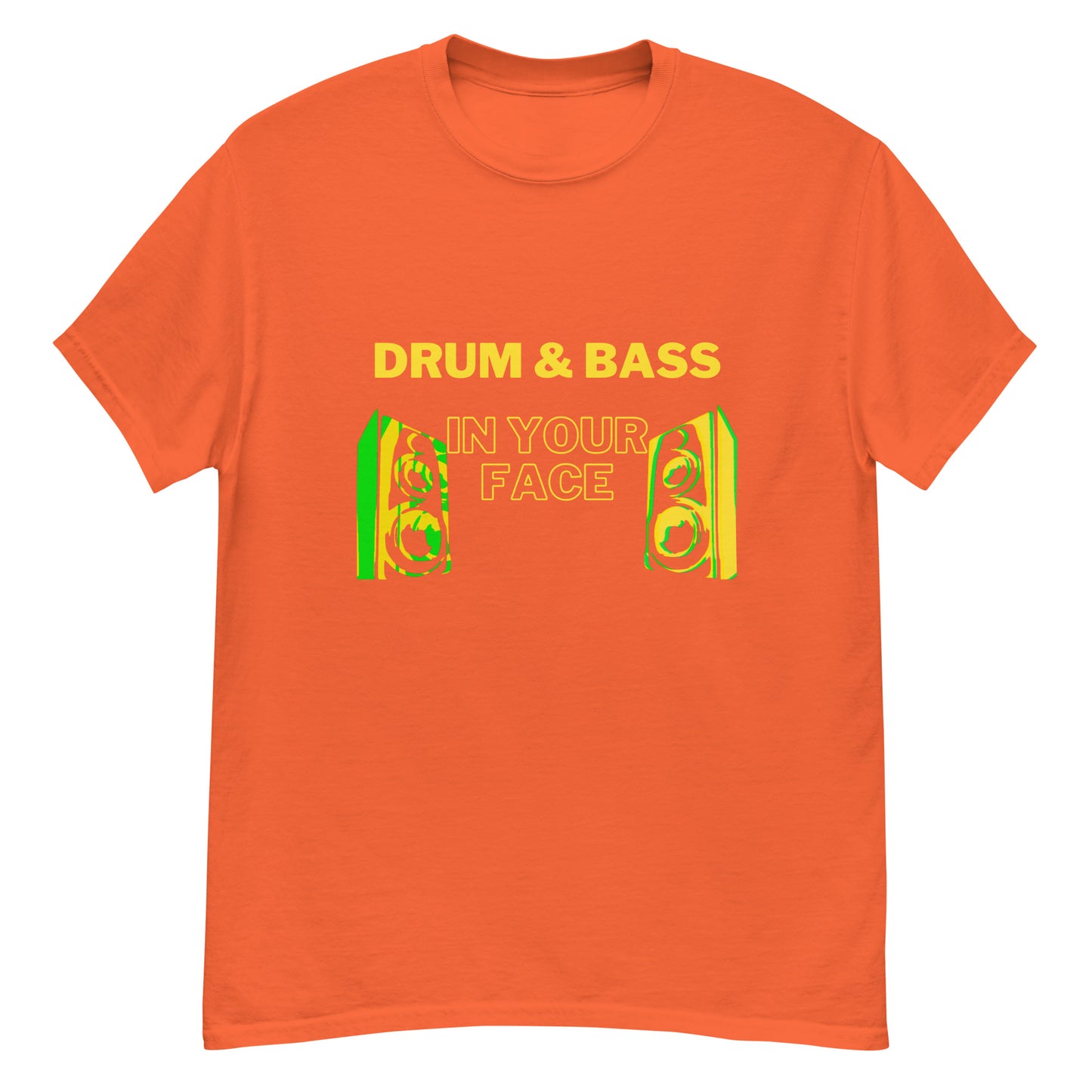 Men's classic tee Bass In your face