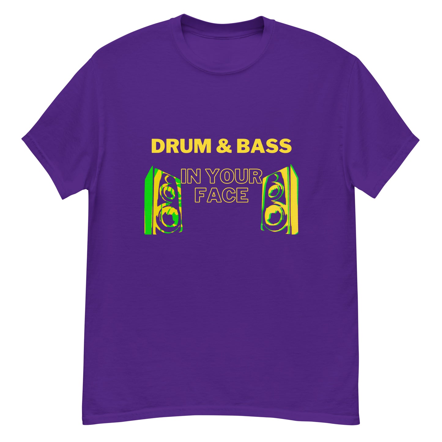 Men's classic tee Bass In your face