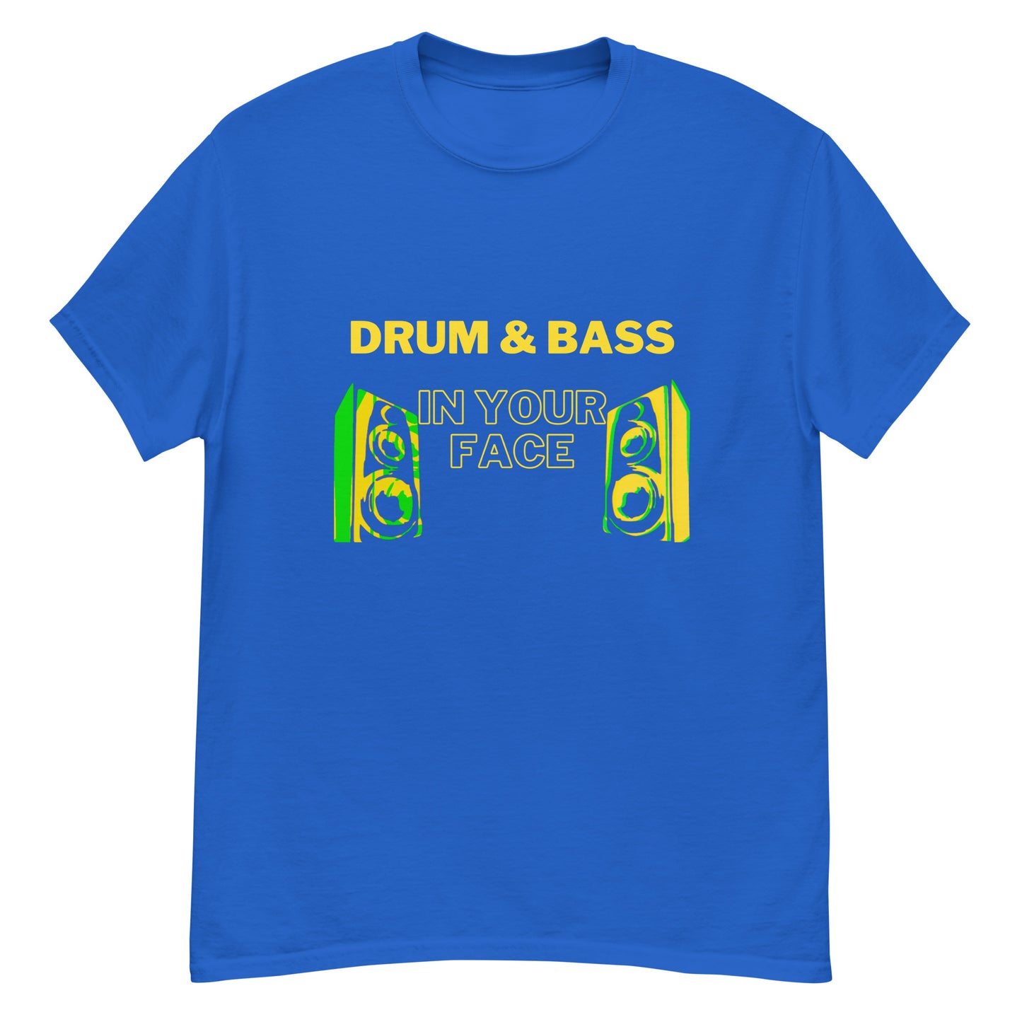 Men's classic tee Bass In your face