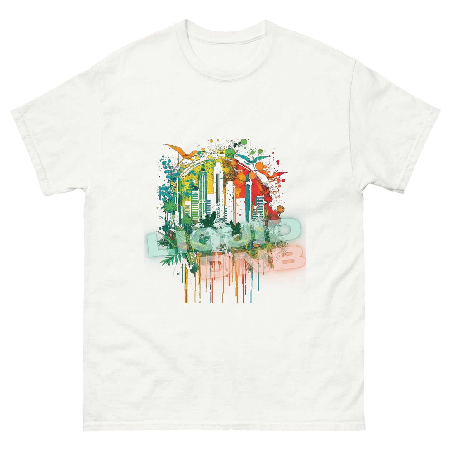 Men's classic tee Liquid DnB style1