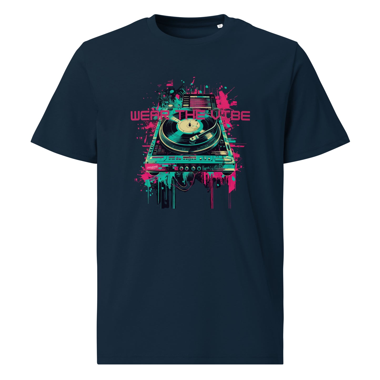 Unisex organic cotton t-shirt Wear the vibie