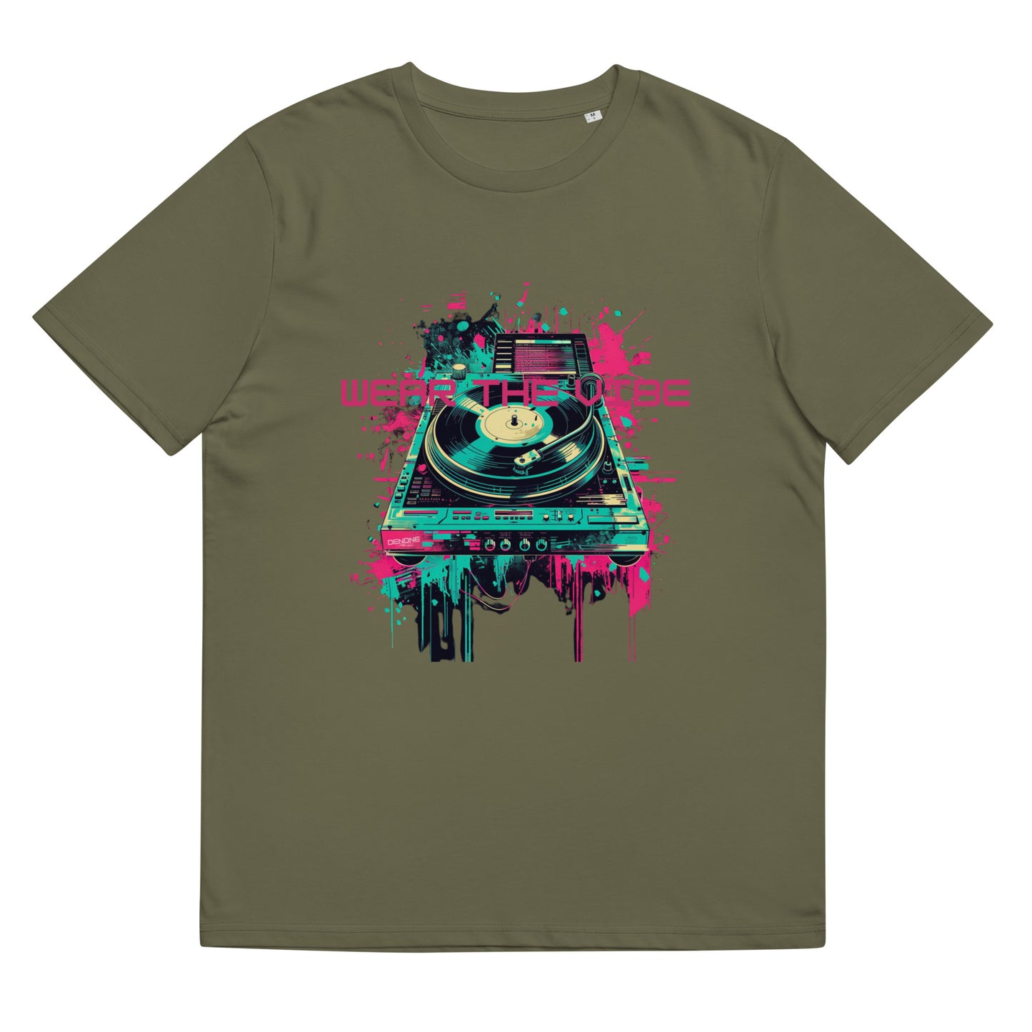 Unisex organic cotton t-shirt Wear the vibie