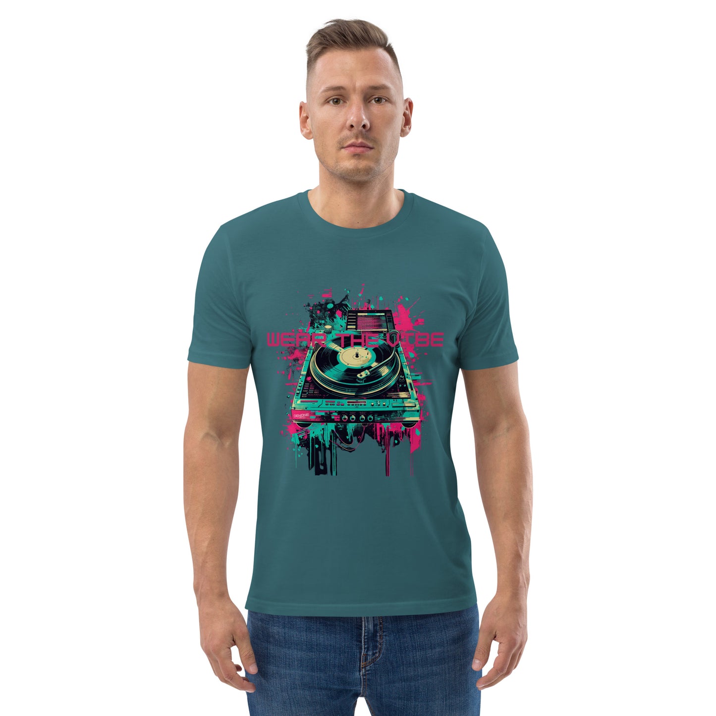 Unisex organic cotton t-shirt Wear the vibie