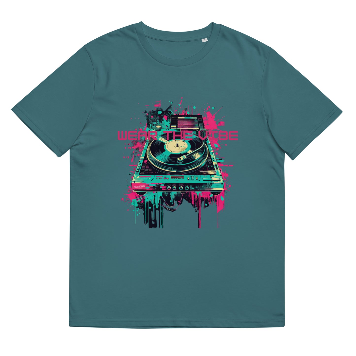 Unisex organic cotton t-shirt Wear the vibie