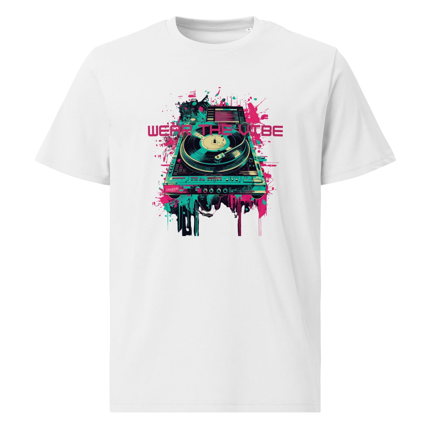 Unisex organic cotton t-shirt Wear the vibie