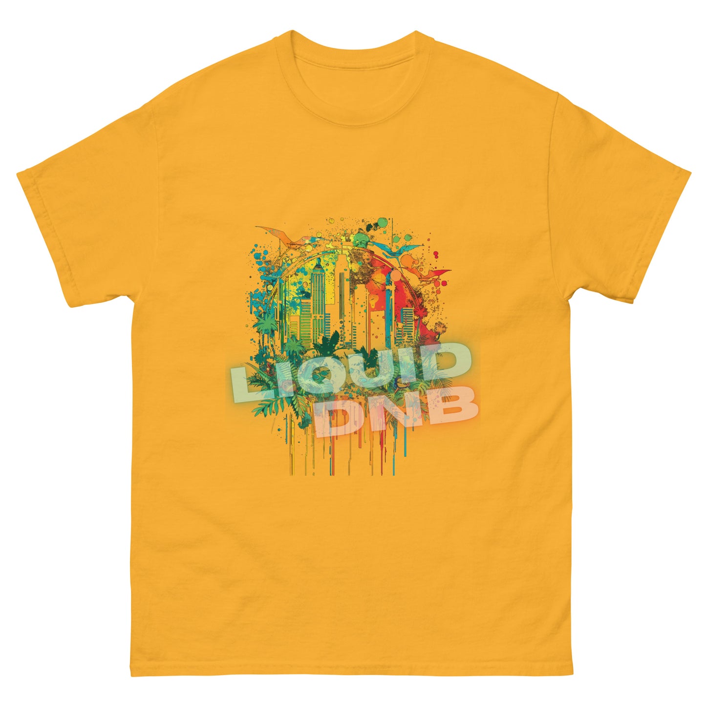 Men's classic tee Liquid DnB style1