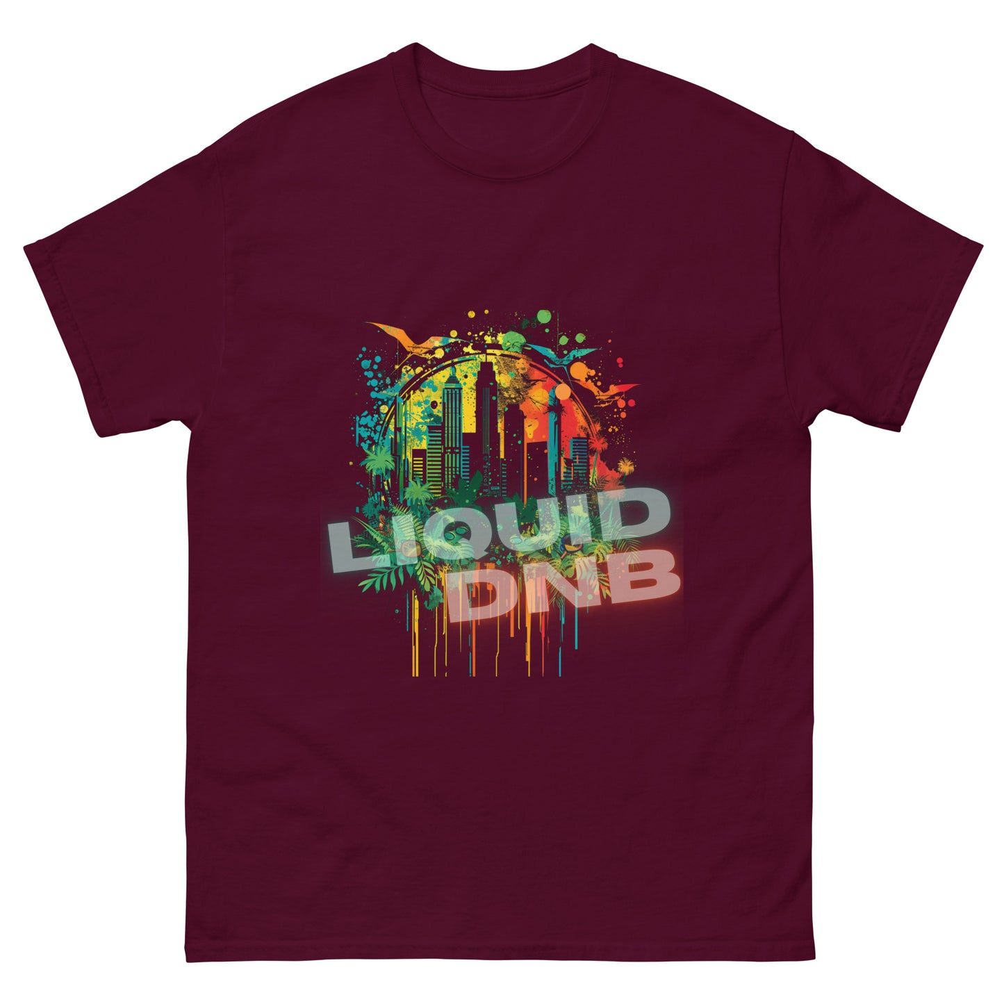 Men's classic tee Liquid DnB style1