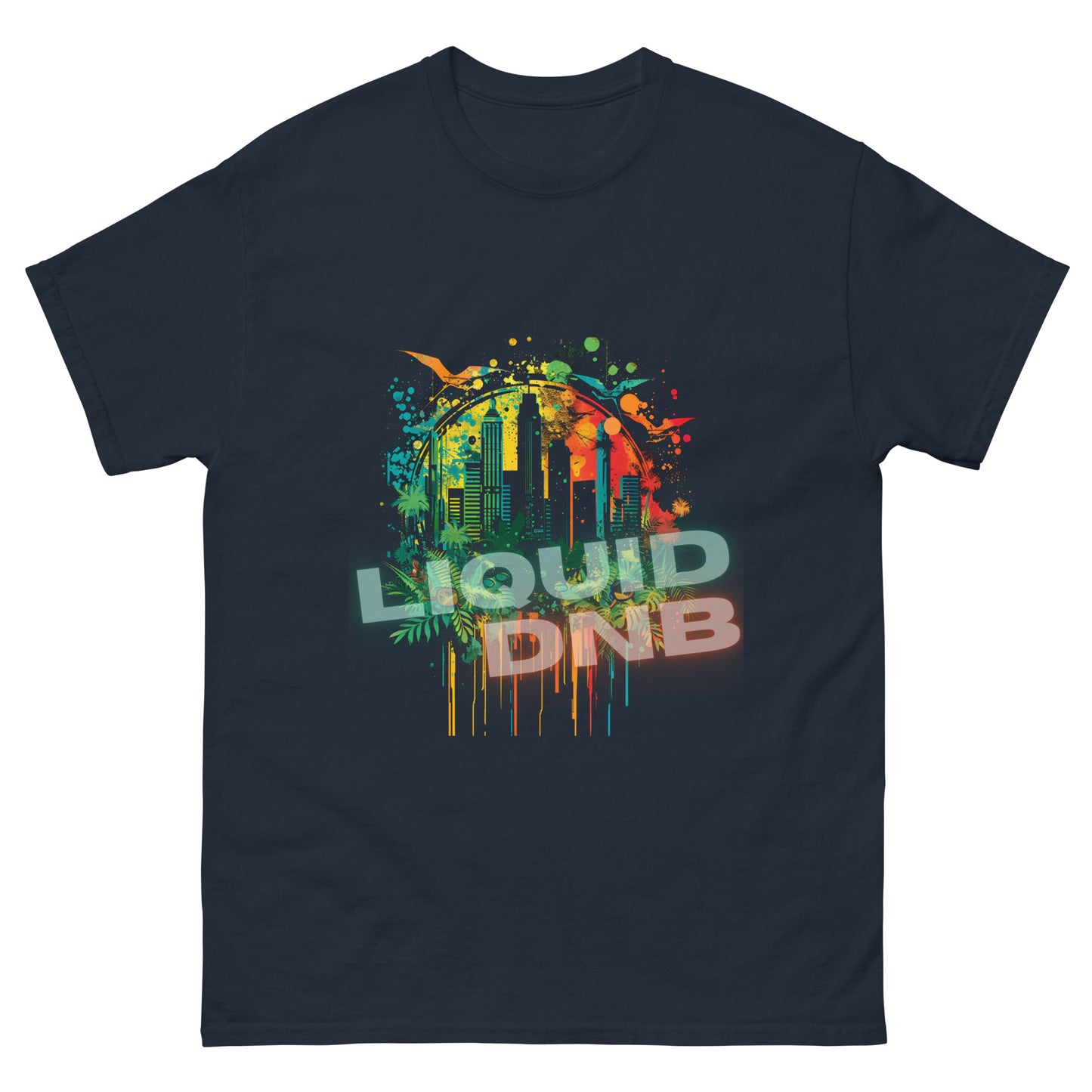 Men's classic tee Liquid DnB style1