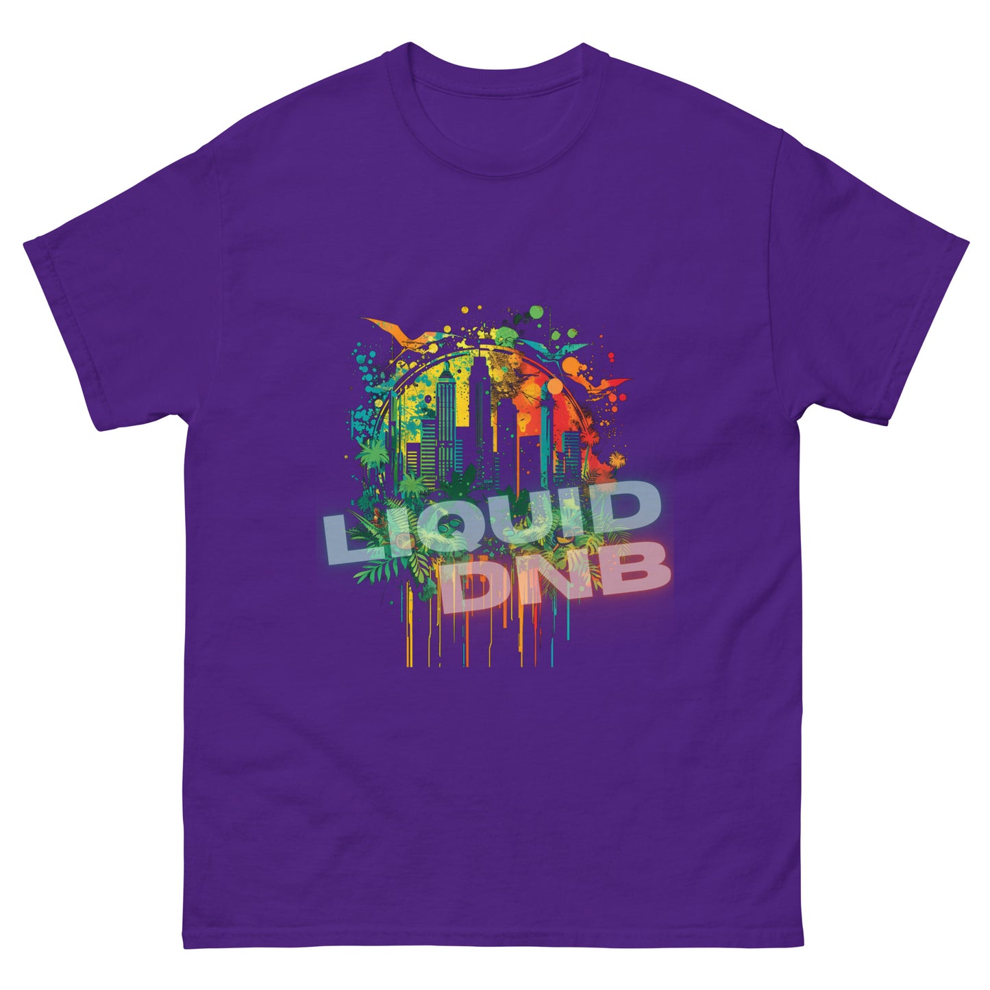 Men's classic tee Liquid DnB style1